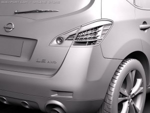 Nissan Murano 2011 Modello 3D