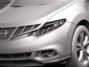 Nissan Murano 2011 Modello 3D