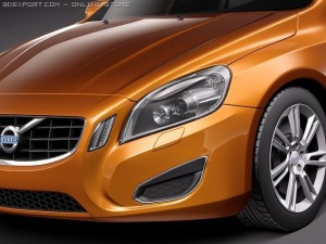 Volvo S60 2011 3D Model