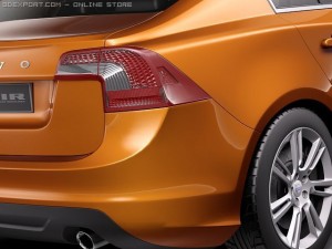 Volvo S60 2011 3D Model