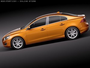 Volvo S60 2011 3D Model
