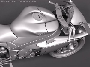 Yamaha YZF R1 2010 Modelo 3D