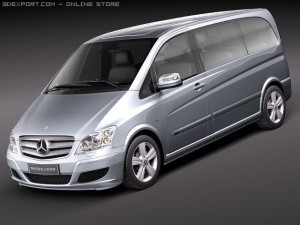 Mercedes-Benz Viano 2010 3D मॉडल