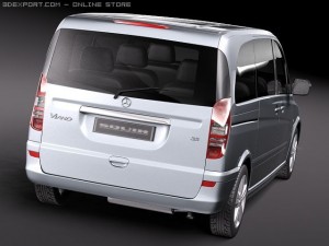 Mercedes-Benz Viano 2010 3D 模型