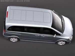 Mercedes-Benz Viano 2010 3D 模型