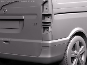 Mercedes-Benz Viano 2010 3D 模型