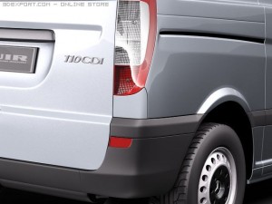 Mercedes-Benz Vito 2010 3D-Modell