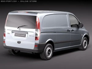Mercedes-Benz Vito 2010 3D Model