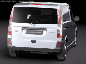 Mercedes-Benz Vito 2010 3D-Modell