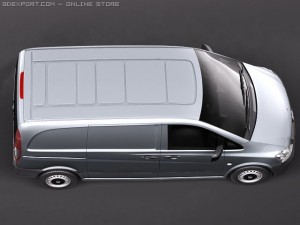 Mercedes-Benz Vito 2010 3D-Modell