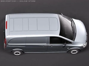 Mercedes-Benz Vito 2010 3D Model