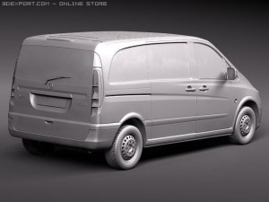 Mercedes-Benz Vito 2010 3D-Modell