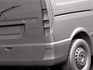 Mercedes-Benz Vito 2010 3D-Modell