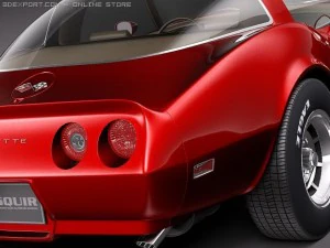 Chevrolet Corvette C3 1980 3D Model