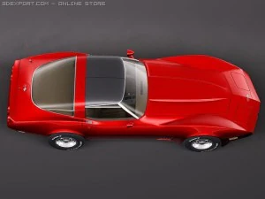 Chevrolet Corvette C3 1980 3D Model