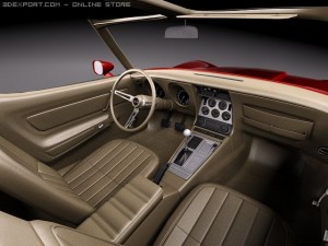 Chevrolet Corvette C3 1980 3D-Modell