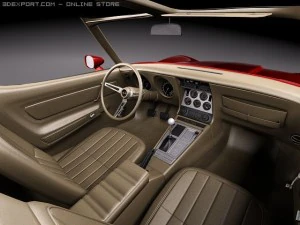 Chevrolet Corvette C3 1980 3D Model
