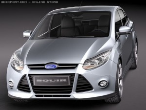 Focus Sedan 2011 Model 3D