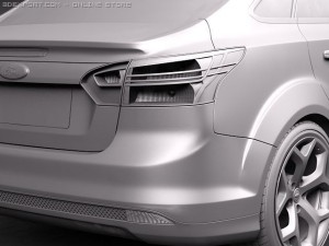Focus Sedan 2011 Model 3D