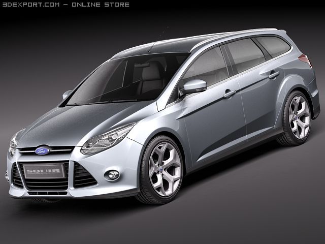 Focus Estate 2011 Modelo 3D .c4d .max .obj .3ds .fbx .stl .blend 