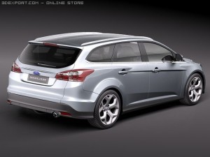 Focus Estate 2011 Modelo 3D