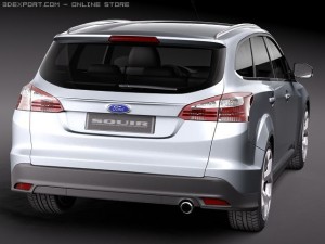 Focus Estate 2011 Modelo 3D
