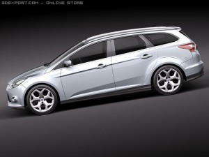 Focus Estate 2011 Modelo 3D