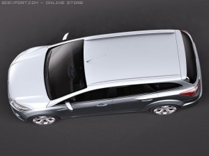 Focus Estate 2011 Modelo 3D