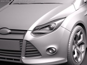 Focus Estate 2011 Modelo 3D