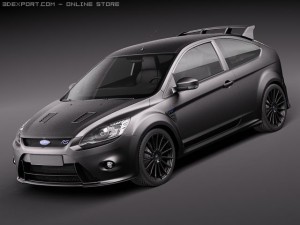 Focus RS 500 2011 3D Model