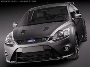Focus RS 500 2011 3D Model