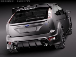 Focus RS 500 2011 3Dモデル