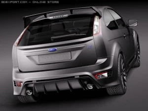 Focus RS 500 2011 3D Model