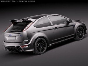 Focus RS 500 2011 3Dモデル