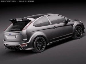Focus RS 500 2011 3D Model