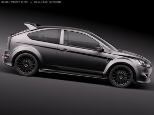 Focus RS 500 2011 3Dモデル