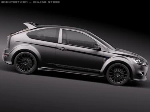Focus RS 500 2011 3D Model