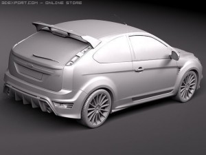 Focus RS 500 2011 3Dモデル