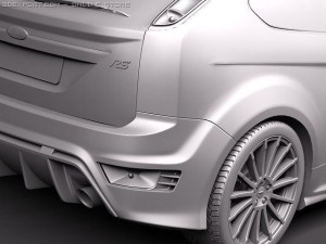 Focus RS 500 2011 3Dモデル