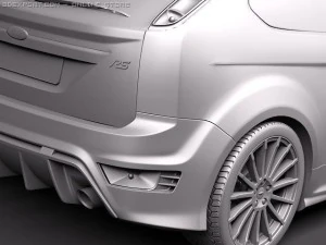 Focus RS 500 2011 3D Model