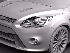 Focus RS 500 2011 3Dモデル
