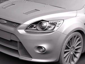 Focus RS 500 2011 3D Model