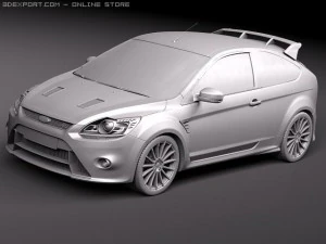 Focus RS 500 2011 3D Model