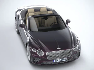 Bentley Continental GT Konversi 2020 Model 3D