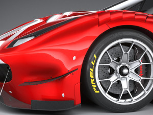 Ferrari 488 GT3 Evo 2020 3D मॉडल