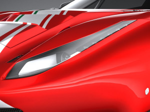 Ferrari 488 GT3 Evo 2020 3D मॉडल