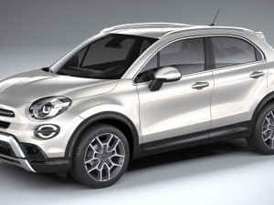 Fiat 500X 2019 3D 모델