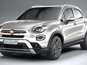 Fiat 500X 2019 3D Modell