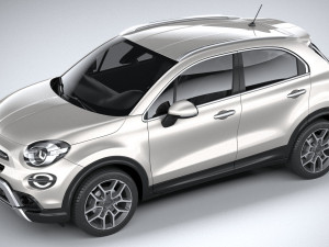 Fiat 500X 2019 3D Modell