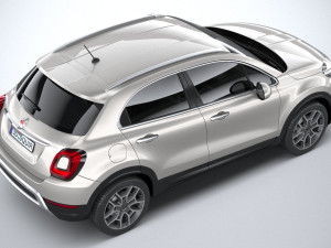 Fiat 500X 2019 3D Modell